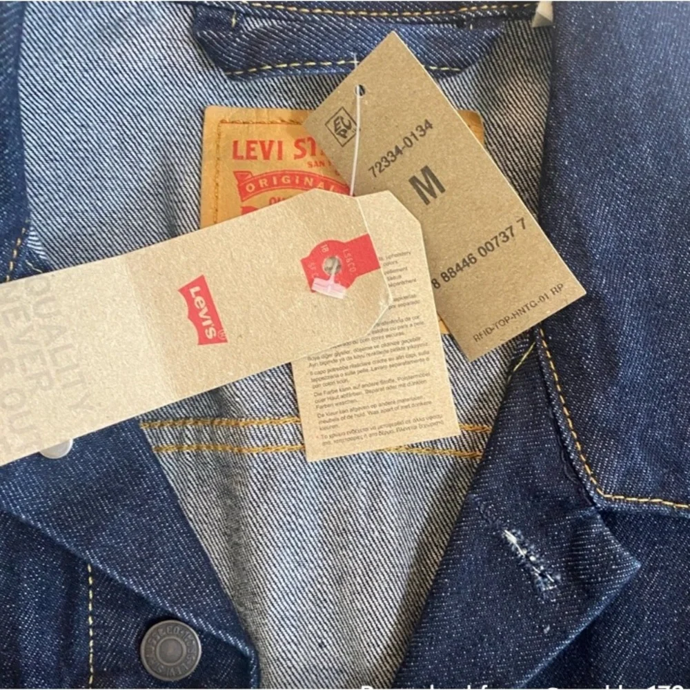 🆕 Classic NWT Levi’s  denim jacket - Picture 3 of 6